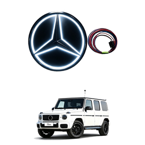 Emblème <span class=keywords><strong>lumineux</strong></span> LED pour <span class=keywords><strong>Mercedes</strong></span> Benz W464 W465, logo <span class=keywords><strong>lumineux</strong></span> pour calandre avant de voiture, accessoires de modification - Product Image 1