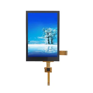 3,5 polegadas tela de toque capacitivo LCD com 320*480 resolução interface MIPI IPS full view módulo tela
