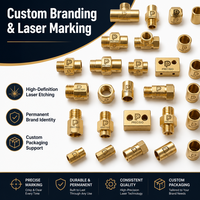 Pièces tournées en laiton de haute précision sur mesure OEM/ODM, raccords en laiton, connecteurs, écrous, manchons, services d'usinage CNC