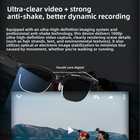 Lunettes Intelligentes OEM SDK avec Caméra IA 8MP, Réduction de Bruit Double Micro, Appel et Reconnaissance IA pour Réunions et Travail sur le Terrain