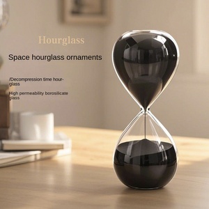 Vente en gros d'horloges à sable en verre personnalisées de luxe décoratives sur mesure de 30 minutes - Product Image 5