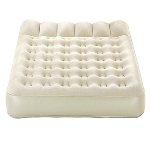 Matelas pneumatique Spring Of The Century, épaisseur 0,45 cm, blanc, pour deux personnes, usage domestique et extérieur - Product Image 1