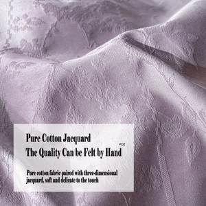 Parure de lit de luxe en coton 100% à fibres longues, jacquard 3D, 300 fils, qualité supérieure, <span class=keywords><strong>pour</strong></span> hôtel et <span class=keywords><strong>maison</strong></span>, personnalisable OEM/ODM - Product Image 4