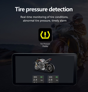สำหรับ BMW เท่านั้น ชุดอุปกรณ์สมาร์ทเฮดยูนิตสำหรับมอเตอร์ไซค์ หน้าจอ IPS ขนาด 6.1 นิ้ว ระบบ Android 8-Core รองรับ CarPlay, 4G LTE, TPMS, บันทึกภาพคู่ 1080P, มาตรฐานกันน้ำ IP67 - Product Image 3