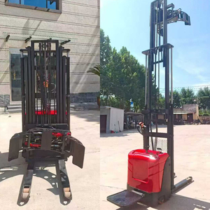 DLX Factory Customization Forklift Full Electric Drum Lift Stacker Handling Equipment Electric Paper Roll <strong>Clamp</strong> Stacker 3 Ton - Product Image 3