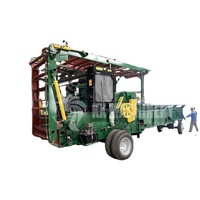 Broyeur de palettes en bois biomasse grande capacité, machine à broyer les déchets de bois d'oranger, à vendre