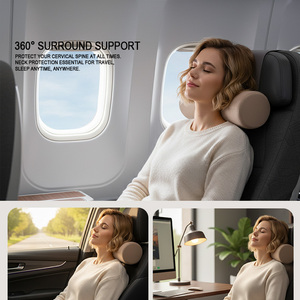 Oreiller cylindrique à poser sur le côté, prix d'usine, avec protection anti-acariens et matériaux écologiques - Product Image 3