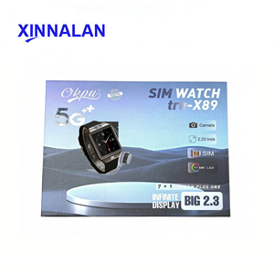Reloj Deportivo Popular 7 en 1 con Cámara, Ranura para Tarjeta, Llamadas Telefónicas 4G Globales, Reloj Inteligente X89 con SIM - Product Image 1