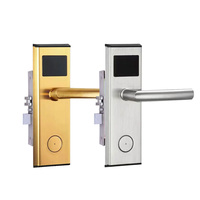Cerradura Electrónica Inteligente con Codificador de Tarjetas RFID para Puertas de Aluminio, Entrada sin Llave de Acero Inoxidable con Red SDK