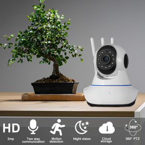 2024 giá rẻ giá 2MP 1080P Pet bé Monitor máy ảnh 360 độ trong nhà CCTV không dây Wifi máy ảnh với <span class=keywords><strong>3</strong></span> Antenna cho an ninh nhà - Product Image 6