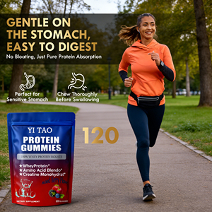 Las gomitas de proteínas OEM/ODM ayudan a desarrollar músculo, proporcionan energía, mejoran el rendimiento deportivo y funcionan como suplementos pre-entrenamiento. - Product Image 5