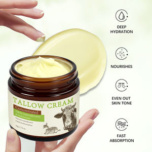 Baume au suif de bœuf nourri à l'herbe, anti-rides, rajeunissant, nourrissant, hydratant, 50g, pour tous types de peau - Product Image 4