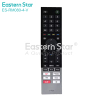 Control Remoto ES-RM080-4-V a Precio de Fábrica para el Nuevo Google Chromecast 4k TV, Decodificador con Google Voice, Smart TV G9N9N, Control por Voz BT IR
