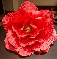 Bunga Peony Sutra Buatan Tangan Ukuran Besar Cocok untuk Digunakan dalam Upacara Pernikahan, Toko Butik, dan Dekorasi Etalase