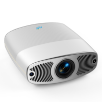 Projecteur WiFi LCD LED Flyin Q7 5 pouces, 1300 lumens, Android 11, résolution native 1080p, prise en charge 4K, son HIFI STEREO, prise en charge 3D, portable et compact