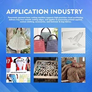 Cortadora Láser CO2 Panorámica de Cabezal Único de 1.8*1.2M con Alimentador Automático para Tela, Prendas de Vestir, Goma, Madera - Product Image 4