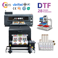 Nueva Impresora de Película PET A3 DTF para Impresión de Camisetas y Prendas con Tinta de Pigmento, Cabezal Epson Automático, Impresora Digital con 1 Año de Garantía
