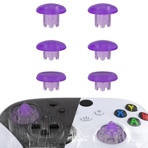 EXtremeRate Clear Purple EDGE Sticks, sticks interchangeables de remplacement pour manette Xbox Series X S - Product Image 1