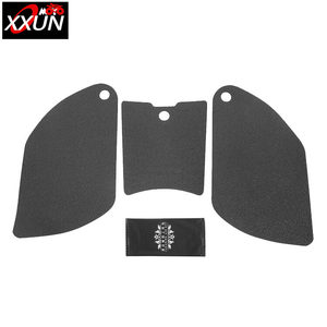 XXUN moto PEVA réservoir de gaz tampons de Traction anti-dérapant coussin latéral genouillère autocollant protecteur pour <span class=keywords><strong>Suzuki</strong></span> V-STROM <span class=keywords><strong>1000</strong></span> DL1000/<span class=keywords><strong>XT</strong></span> 17-2 - Product Image 1