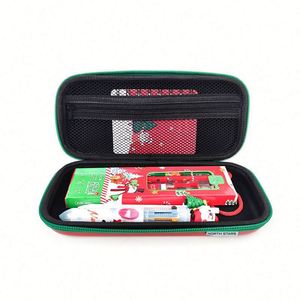 Custom Portable Stationery Bag Big Capacity Zipper Cute EVA Pen <b>Box</b> Bag Organizer Merry Christmas Pencil <b>Gift</b> Case for Kids - Product Image 2