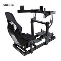 Simulateur de course de première génération, simulateur dynamique, mouvement de cylindre, simracing, haute technologie électronique, dynamique 4 axes, kit de course G Force