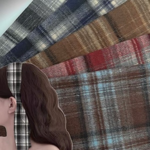 Domina tu NICHO con tela de franela Plaid, el versátil <span class=keywords><strong>material</strong></span> a cuadros para el hogar de moda y más allá, suministro en stock - Product Image 1