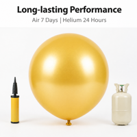 Ballons en latex nacré de 12 pouces, 2,8 g, couleurs vives assorties, multicolores, pour décoration de fête, vente en gros, fabricant