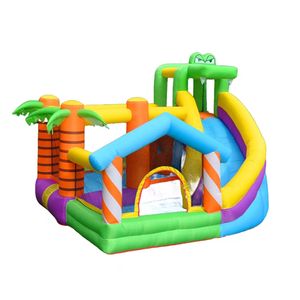 Château gonflable, canapé gonflable, château gonflable en PVC avec toboggan, combo gonflable, structure de saut commerciale pour enfants - Product Image 6