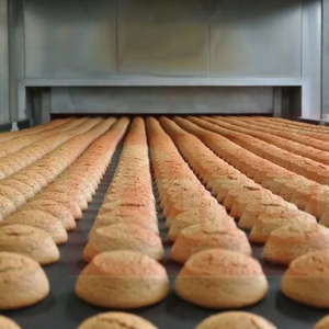 Bande transporteuse en acier à haute teneur en carbone <span class=keywords><strong>GOODDAY</strong></span> pour four tunnel de boulangerie - Résistante à la chaleur, durable, vitesse réglable - Product Image 3