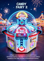 Owatch 5 Players Candy Egg Claw Machine Coin Operated Arcade Game Machine Prize Capsule Vending Equipment for Game Center