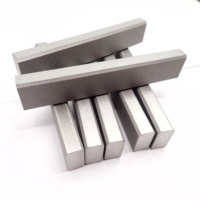Barra Plana de Carburo de Tungsteno STB de Alta Calidad, 105*20*10mm, Grado YG8/YG15/YG20, Personalizada, con Bisel