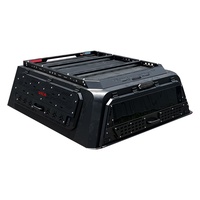 Cubierta de Caja de Camioneta OEM de 3 Puertas con Techo Alto para Ford Ranger, Toyota Tundra, Hilux, Aleación de Aluminio, Venta al por Mayor de Fábrica, Accesorio 4x4