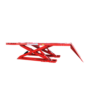Portable Auto Shop Mobile Car Lift 4000kg Mid Rise Four Cylinder Hydraulic Scissor Elevator Steel CHENTUO CT607 - Product Image 5