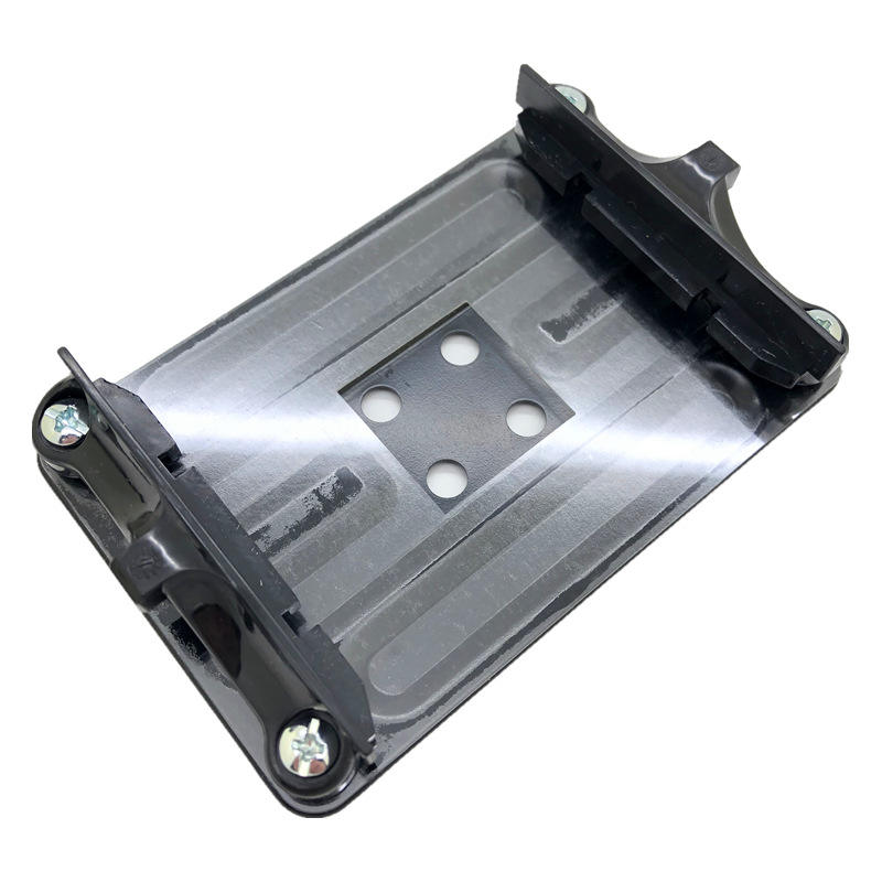 AM4 agujero redondo acero soporte backplane negro