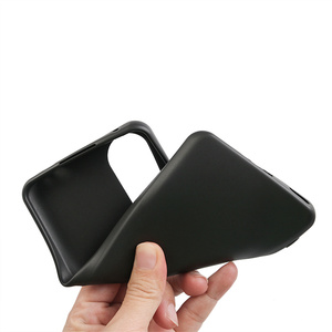 Coque de téléphone pour <span class=keywords><strong>Wiko</strong></span> T50 T10 View 4 Y61 Y82 Voix givré souple TPU téléphone portable coque en caoutchouc noir - Product Image 2