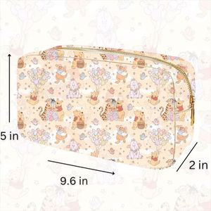 Bolsas de Cosméticos Plegables Personalizadas, Ecológicas, Reutilizables, Impermeables, de Nailon con Diseño de Oso, Ligeras y Portátiles para Viaje - Product Image 3