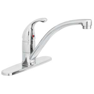 Miscelatore da cucina monoleva AEF-83 Foset 304 in acciaio inossidabile placcato e spazzolato con finitura ruotabile Design contemporaneo per alberghi - Product Image 1