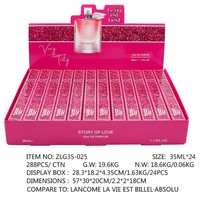 Échantillon de Parfum en Tube 35ml Eau de Toilette Florale Boisée Portable Longue Durée pour Hommes et Femmes – Échantillons de Parfums Arabes
