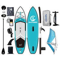 Skatinger OEM OEM Kite Surf Vente Chaude L Sail Kite Wing pour Windsurf Paddle Board pour les eaux offshore Fabriqué à partir de PVC Drop Stich