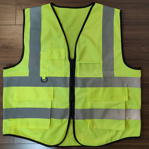 سترة أمان عالية الوضوح لأعمال البناء مرحبا فيس أداة عمل مهندس عاكس - Product Image 3