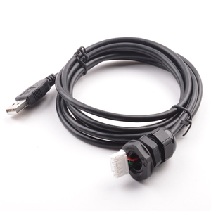USB loại cáp Bảng điều chỉnh núi không thấm nước Molex kết nối 1m chiều dài thông minh <span class=keywords><strong>Android</strong></span> máy in máy tính Máy quét mã vạch di động đồng bộ - Product Image 1