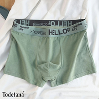 Lot de 10 boxers thermiques jetables pour hommes, écologiques, respirants, en maille, taille basse, sans coutures, anti-humidité, confortables