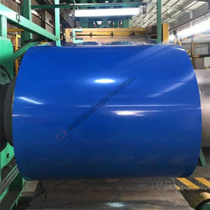 Bobine d'<span class=keywords><strong>acier</strong></span> galvanisé prépeint avec revêtement supérieur de 20 μm et couche arrière de 7 μm pour une durée de vie extérieure de 5 à 7 ans - Product Image 4
