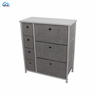 Armoire de télévision avec roulettes, cadre en métal, 3 tiroirs de rangement, meubles de salon