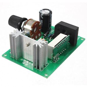 Convertidores DC-DC <span class=keywords><strong>LM317</strong></span>, Módulo de Potencia Reductor de Voltaje con Placa Verde, Ajustable con Medidor LED - Product Image 1