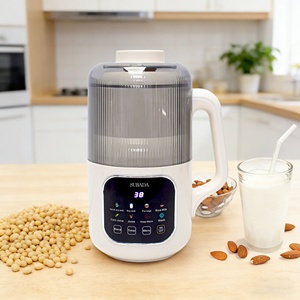 Machine à lait <span class=keywords><strong>de</strong></span> soja pour usage domestique 10-en-1, mixeur en acier inoxydable 1,2 L, appareil intelligent pour la préparation <span class=keywords><strong>de</strong></span> lait végétal, <span class=keywords><strong>jus</strong></span> <span class=keywords><strong>et</strong></span> pâte <span class=keywords><strong>de</strong></span> riz - Product Image 1