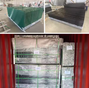 Panneau de clôture <span class=keywords><strong>3D</strong></span> à sommet incurvé, grillage soudé galvanisé, sécurité anti-escalade, haute résistance pour écoles et parcs, clôture <span class=keywords><strong>3D</strong></span> - Product Image 5