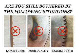 Lame de <span class=keywords><strong>scie</strong></span> à bois sèche de qualité industrielle WRZ HF021, 230 mm, 60 dents, finition nitridée, à pointe en carbure, soudée au laser, pour <span class=keywords><strong>scie</strong></span> - Product Image 4