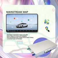 Boîtier décodeur GPS DSP Android 13 Qualcomm 680 NTG 6.0 amélioré avec CarPlay sans fil, écran partagé, support tableau de bord et aide au recul pour Mercedes