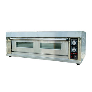 Four électrique <span class=keywords><strong>professionnel</strong></span> à chauffage rapide et uniforme, idéal pour hôtels et boulangeries, 1 niveau, 2 plateaux, directement de l'usine - Product Image 3